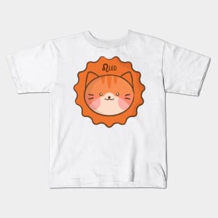 Leo Cat Kids T-Shirt